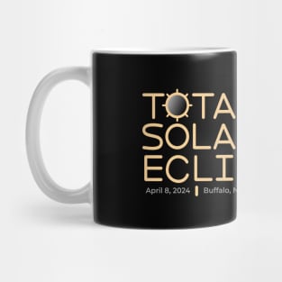 Total Solar Eclipse 2024, Buffalo NY Mug